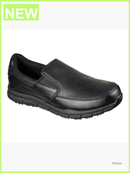 Workplace Slip Resistant Shoes Memory Foam Cushioning main image 6
